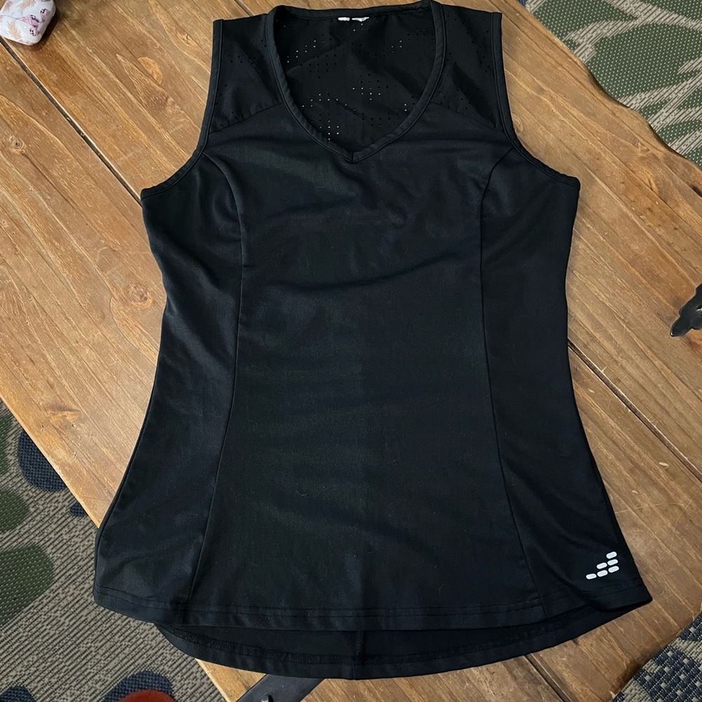 BCG black workout shirt size small.